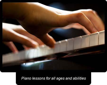Piano lessons for all ages and abilities